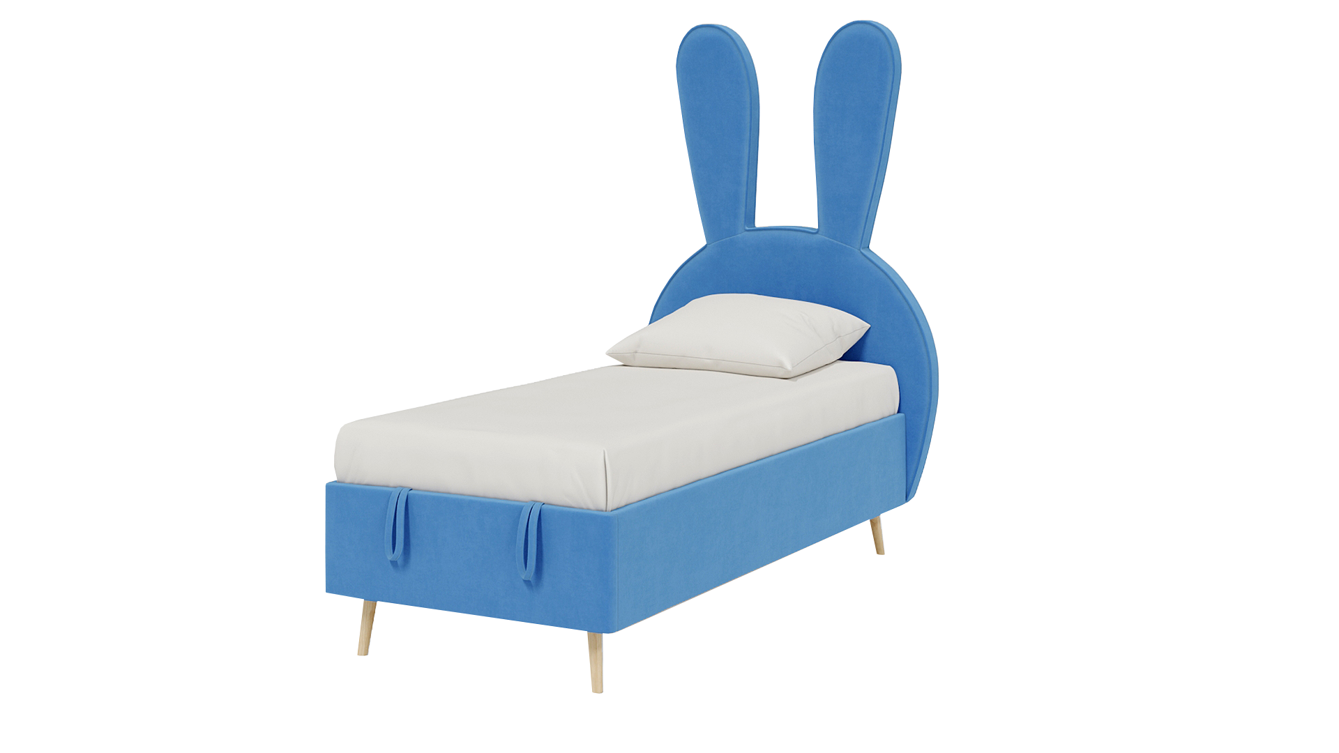 Кровать RABBIT Nordic Blue - Купить по цене 24 640 ₽ в Москве от  производителя