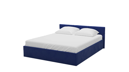 Кровать KRISTALL ECO L Navy Blue