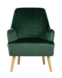 Кресло BADEN велюр зеленый