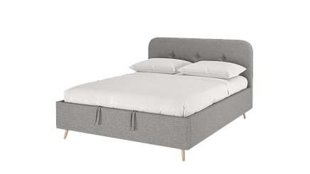 Кровать JAZZ Grey Lama