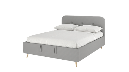 Кровать JAZZ Textile Grey