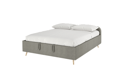 Кровать JAZZ L Grey